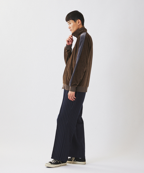 JOURNAL STANDARD relume(ジャーナルスタンダード レリューム)の「《追加》PUMA / プーマ 別注 ”T7” ベロア トラックジャケット(その他トップス・メンズ・ブラウン系その他/ネイビー/ブラウン・MEDIUM/LARGE)」の22枚目の写真