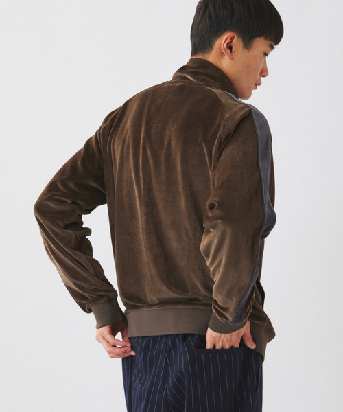 JOURNAL STANDARD relume(ジャーナルスタンダード レリューム)の「《追加》PUMA / プーマ 別注 ”T7” ベロア トラックジャケット(その他トップス・メンズ・ブラウン系その他/ネイビー/ブラウン・MEDIUM/LARGE)」の16枚目の写真