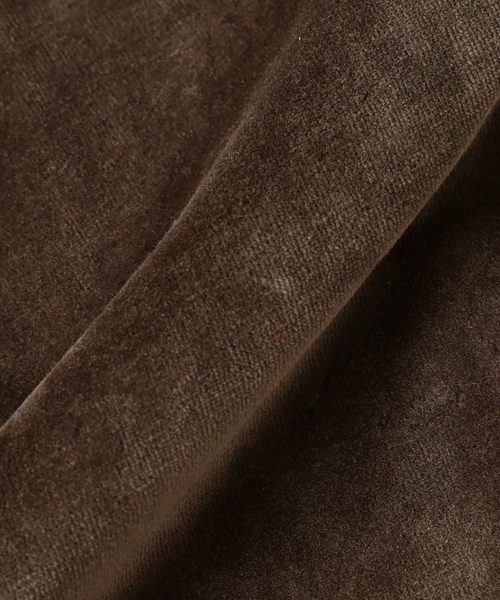 JOURNAL STANDARD relume(ジャーナルスタンダード レリューム)の「《追加》PUMA / プーマ 別注 ”T7” ベロア トラックジャケット(その他トップス・メンズ・ブラウン系その他/ネイビー/ブラウン・MEDIUM/LARGE)」の6枚目の写真