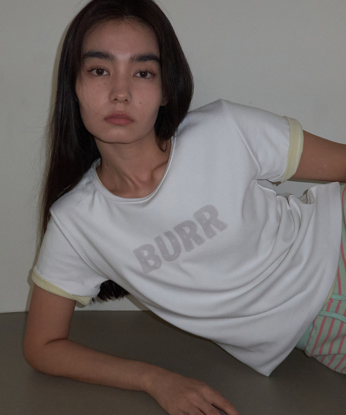 RENSE(レンセ)の「BURR Graphic Tee White(Tシャツ/カットソー・レディース・その他・OS)」の1枚目の写真