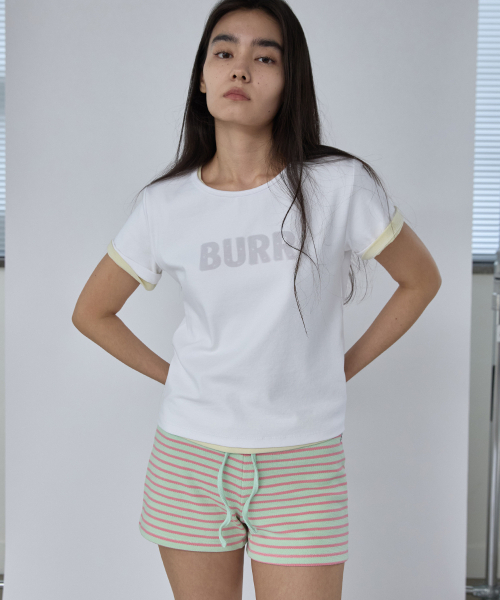 RENSE(レンセ)の「BURR Graphic Tee White(Tシャツ/カットソー・レディース・その他・OS)」の2枚目の写真