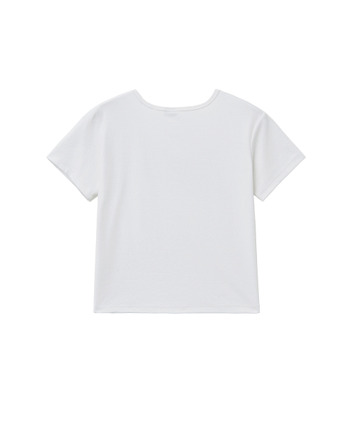 RENSE(レンセ)の「BURR Graphic Tee White(Tシャツ/カットソー・レディース・その他・OS)」の4枚目の写真
