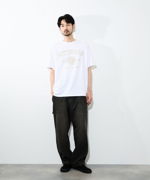 NAVY(ネイビー)の「【NAVY/ネイビー】マイデニ ペインターパンツ(デニムパンツ・メンズ・ブルー系1/ブルー系2/ブラック/ネイビー・S/M/L/XL)」の8枚目の写真