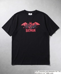 スーパーマン/バットマン プリント Tシャツ 半袖