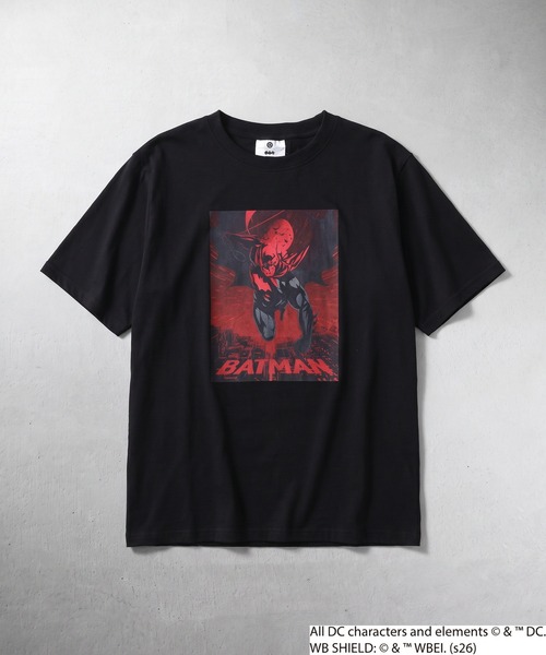 スーパーマン/バットマン プリント Tシャツ 半袖（Tシャツ/カットソー