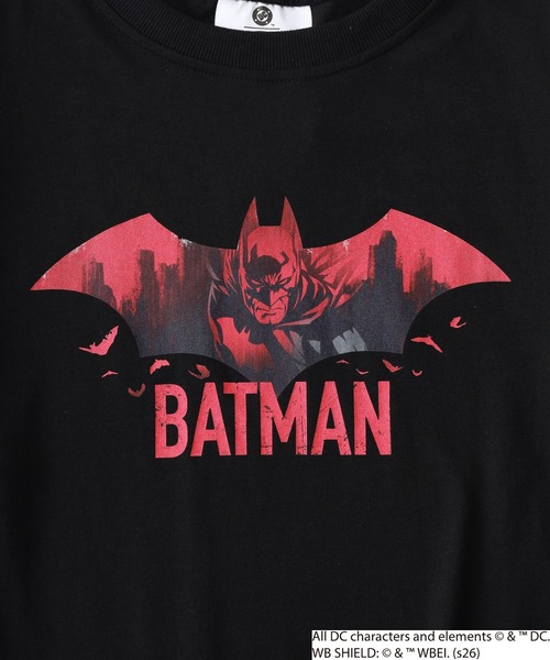 FUNALIVE(ファンアライブ)の「スーパーマン/バットマン プリント Tシャツ 半袖(Tシャツ/カットソー・メンズ・ブラック系2/ブラック系1/ブラック系3/ブラック系4・M/LL/L)」の6枚目の写真