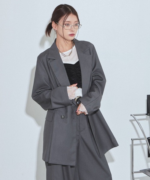 PAGEBOY（ページボーイ）の「クールベロアセットワンピース【接触冷感/ビスチェセット】（ワンピース・レディース・ブラウン/ブラック・FREE）」の15枚目の写真