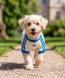 adidas（アディダス）の「ペット カリ Tシャツ / アディダスオリジナルス adidas Originals（ペットウェア）」