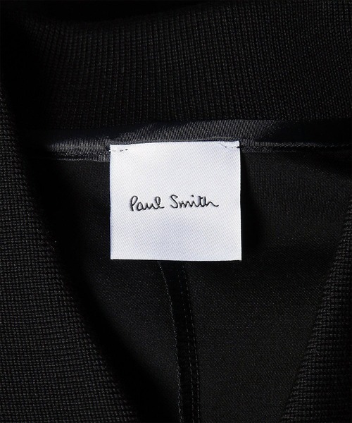 Paul Smith（ポールスミス）の「ウィメンズ ストライプトリム 半袖ワンピース / 265120 J284（ワンピース・レディース・ブラック・MEDIUM）」の7枚目の写真