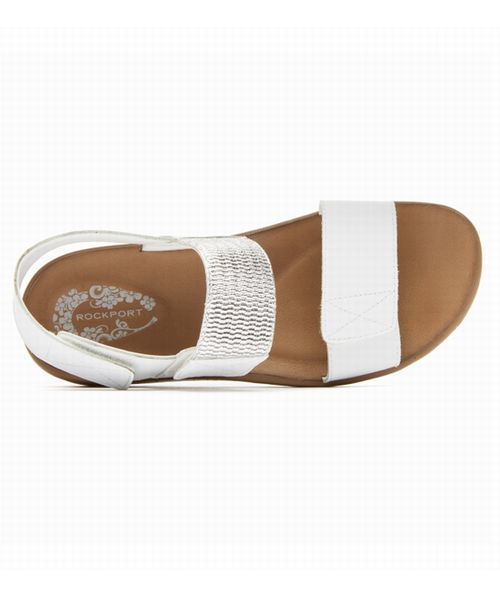 ROCKPORT(ロックポート)の「ウィークエンド カジュアルス ケオーナ 2バンド(WEEKEND CASUALS KEONA 2 BAND GORE)(サンダル・レディース・ホワイト・24.5cm/24.0cm/25.0cm/23.0cm/23.5cm/22.5cm/22.0cm)」の3枚目の写真