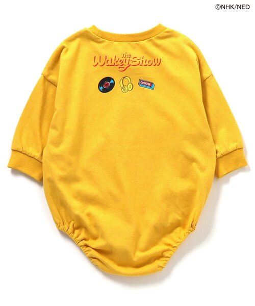 BREEZE(ブリーズ)の「【リンク】The Wakey Show ボディオール(ロンパース・キッズ・イエロー/オフホワイト・80/70)」の7枚目の写真