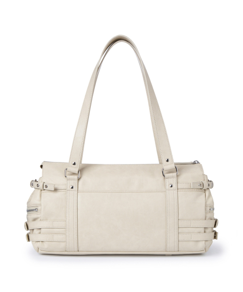 DEINET(ダイニット)の「BELTED POCKET SHOULDER BAG IN BEIGE(ショルダーバッグ・レディース・その他・FREE)」の3枚目の写真