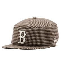 NEW ERA(�j���[�G��)��NEW ERA PILLBOX BOSRED G CLUB CHECK BRN / �j���[�G�� �s���{�b�N�X BOSRED G �N���u �`�F�b�N BRN(�L���b�v)