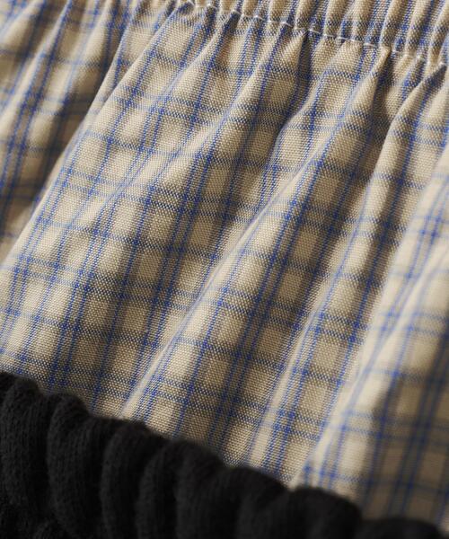 L.H.P(エルエイチピー)の「DeEVA/ディーヴァ/Layered Shorts(スウェットパンツ・レディース・ブラック/グレー・F)」の4枚目の写真