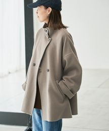 SLOBE IENA（スローブイエナ）の「《WEB・一部店舗限定/追加》souple woolダブルフェイススタンドコート（その他アウター）」