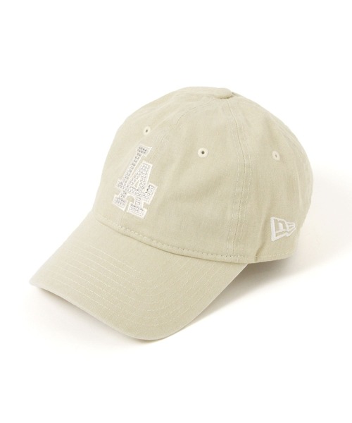 RAGEBLUE(レイジブルー)の「【NEW ERA/ニューエラ】920 RHINESTONE(キャップ・レディース・オフホワイト/その他19/ダークブラウン/ネイビー・FREE)」の2枚目の写真