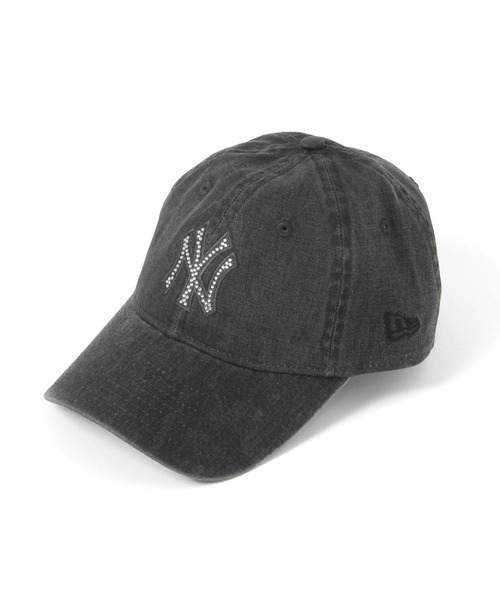 RAGEBLUE(レイジブルー)の「【NEW ERA/ニューエラ】920 RHINESTONE(キャップ・レディース・オフホワイト/その他19/ダークブラウン/ネイビー・FREE)」の4枚目の写真