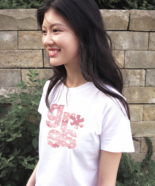 GRAVER（グレーバー）の「[GRAE-S] レディース カモフラージュ スリム 半袖Tシャツ 3カラー（Tシャツ/カットソー・レディース・ホワイト/ブラック/ライトグリーン・SMALL）」の5枚目の写真