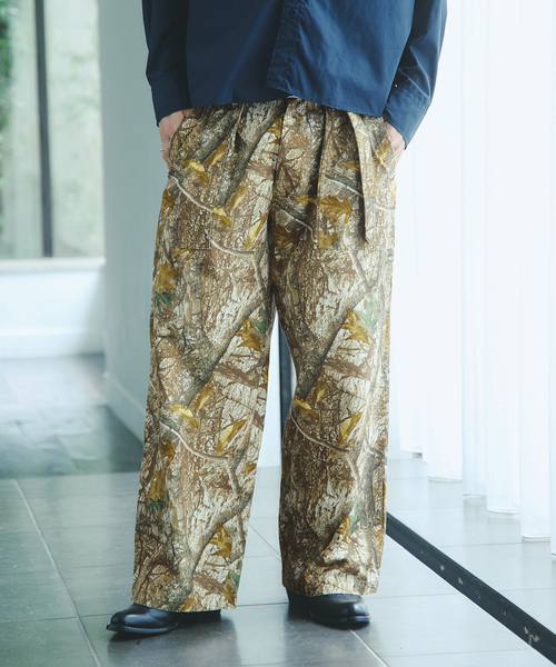 JOURNAL STANDARD（ジャーナルスタンダード）の「カモ柄 キャンバス ベルテッド パンツ（その他パンツ・メンズ・ベージュ・MEDIUM/LARGE）」の7枚目の写真