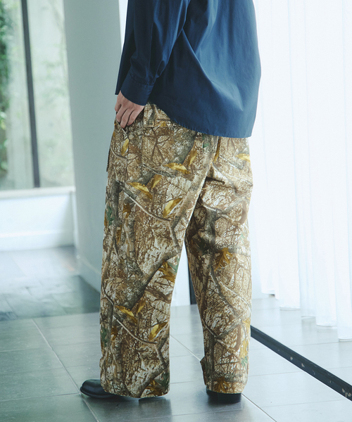 JOURNAL STANDARD（ジャーナルスタンダード）の「カモ柄 キャンバス ベルテッド パンツ（その他パンツ・メンズ・ベージュ・MEDIUM/LARGE）」の8枚目の写真