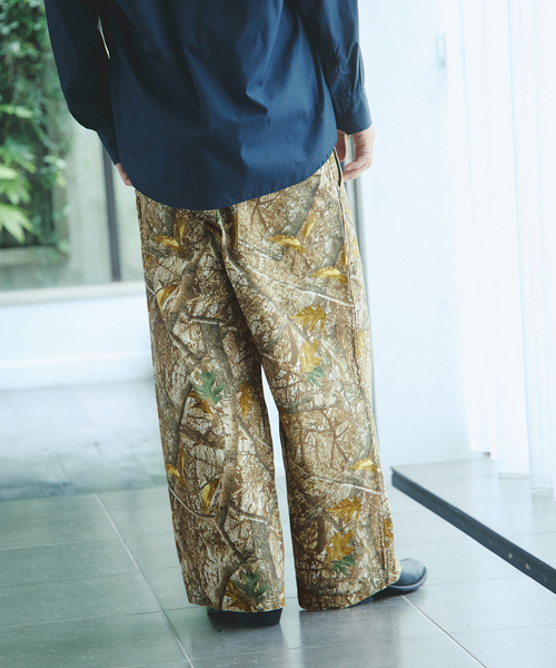 JOURNAL STANDARD（ジャーナルスタンダード）の「カモ柄 キャンバス ベルテッド パンツ（その他パンツ・メンズ・ベージュ・MEDIUM/LARGE）」の9枚目の写真