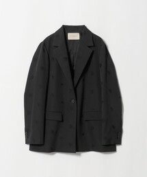 UNITED ARROWS | フラワー ジャガード バックフレア ジャケット(テーラードジャケット)