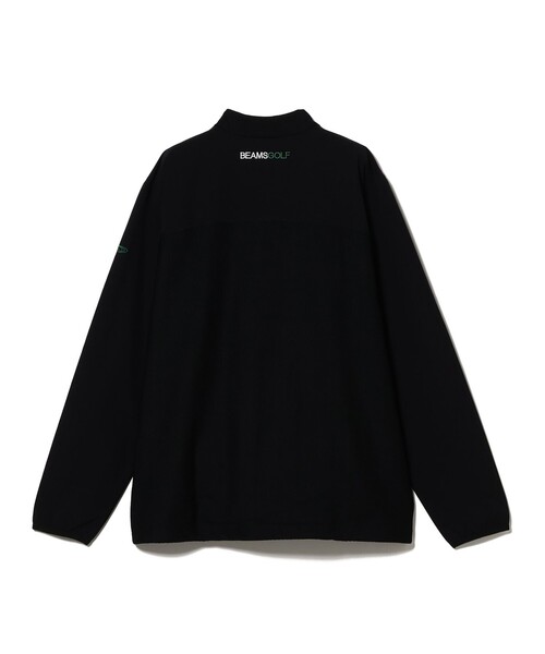 BEAMS GOLF(ビームスゴルフ)の「ORANGE LABEL / USシリーズ SQR 肩ジップ モックネックシャツ(UVカット)(スウェット・メンズ・ネイビー/ブラック/ホワイト・S/M/L/XL)」の6枚目の写真