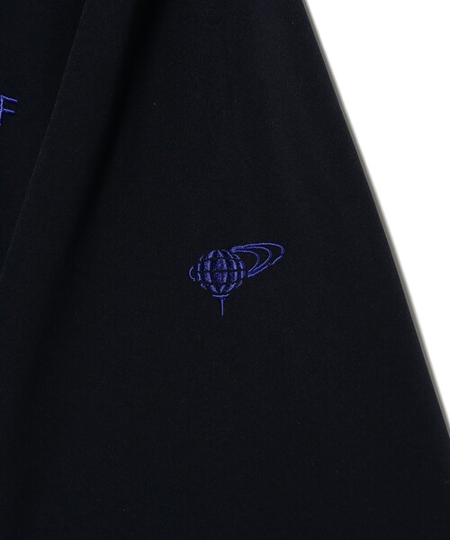BEAMS GOLF(ビームスゴルフ)の「ORANGE LABEL / USシリーズ SQR 肩ジップ モックネックシャツ(UVカット)(スウェット・メンズ・ネイビー/ブラック/ホワイト・S/M/L/XL)」の11枚目の写真