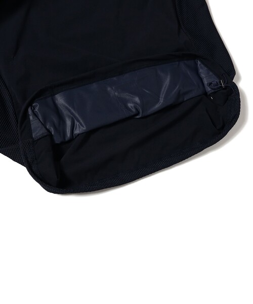 BEAMS GOLF(ビームスゴルフ)の「ORANGE LABEL / USシリーズ SQR 肩ジップ モックネックシャツ(UVカット)(スウェット・メンズ・ネイビー/ブラック/ホワイト・S/M/L/XL)」の12枚目の写真