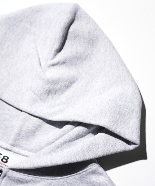 68&brothers(シックスティエイトアンドブラザーズ)の「68&BROTHERS / HE LOGO ZIP UP HOODIE(パーカー・メンズ・ライトグレー/ブラック/ネイビー・MEDIUM/LARGE/X-LARGE)」の21枚目の写真