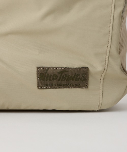 WILD THINGS（ワイルドシングス）の「【WILD THINGS】METROPOLIS BACK PACK M（バックパック/リュック・レディース・ブラック/ベージュ・ONE SIZE）」の13枚目の写真