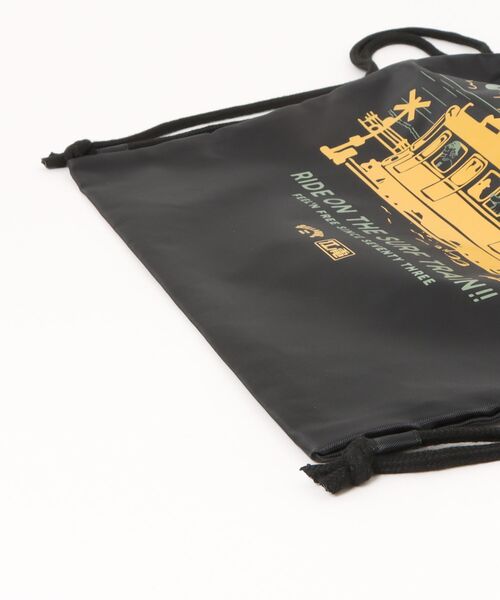 BILLABONG(ビラボン)の「BILLABONG メンズ ENODEN KNAPSACK ショルダーバッグ 【江ノ電×BILLABONG】【2026年秋冬モデル】(ショルダーバッグ・メンズ・ブラック/グリーン・FREE)」の4枚目の写真