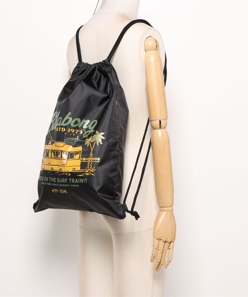 BILLABONG(ビラボン)の「BILLABONG メンズ ENODEN KNAPSACK ショルダーバッグ 【江ノ電×BILLABONG】【2026年秋冬モデル】(ショルダーバッグ・メンズ・ブラック/グリーン・FREE)」の6枚目の写真