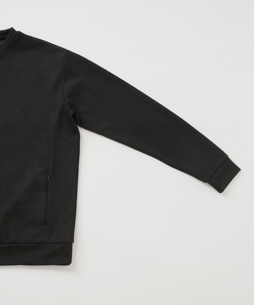 B.C STOCK（ベーセーストック）の「Suede Double knit プルオーバー（Tシャツ/カットソー・メンズ・ブルー系その他/アイボリー/チャコールグレー/ブラック・LARGE/MEDIUM）」の8枚目の写真