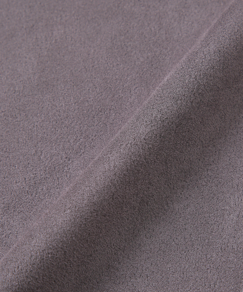 B.C STOCK（ベーセーストック）の「Suede Double knit プルオーバー（Tシャツ/カットソー・メンズ・ブルー系その他/アイボリー/チャコールグレー/ブラック・LARGE/MEDIUM）」の13枚目の写真