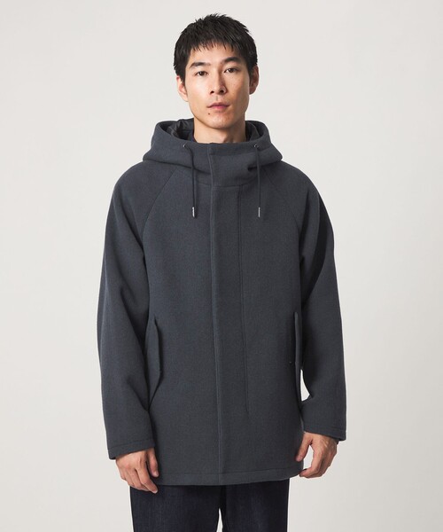 green label relaxing(グリーンレーベルリラクシング)の「SENTDALE WOOL フード コート(その他アウター・メンズ・ブラック/ネイビー・S/M/L/XL)」の16枚目の写真