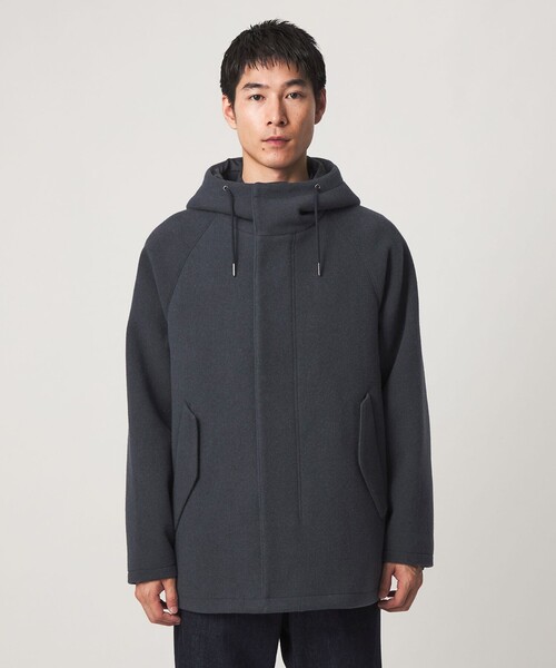 green label relaxing(グリーンレーベルリラクシング)の「SENTDALE WOOL フード コート(その他アウター・メンズ・ブラック/ネイビー・S/M/L/XL)」の9枚目の写真