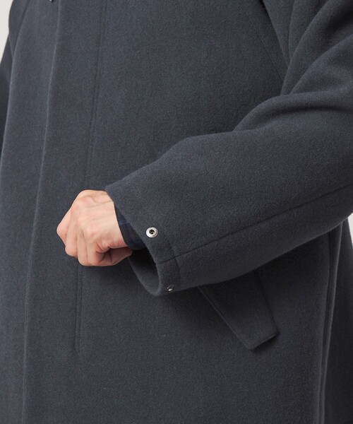 green label relaxing(グリーンレーベルリラクシング)の「SENTDALE WOOL フード コート(その他アウター・メンズ・ブラック/ネイビー・S/M/L/XL)」の13枚目の写真