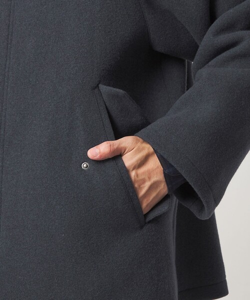 green label relaxing(グリーンレーベルリラクシング)の「SENTDALE WOOL フード コート(その他アウター・メンズ・ブラック/ネイビー・S/M/L/XL)」の3枚目の写真