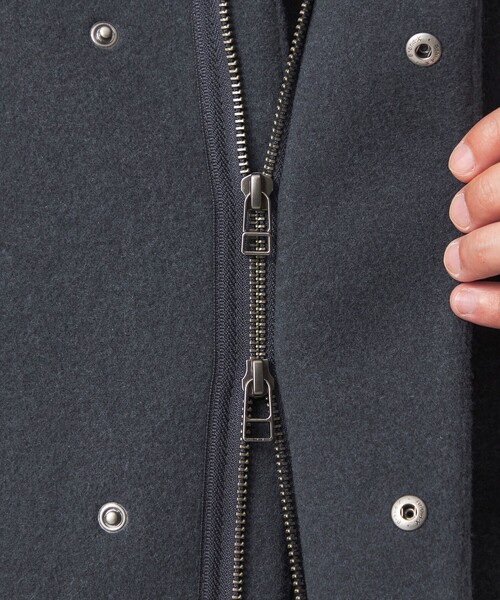 green label relaxing(グリーンレーベルリラクシング)の「SENTDALE WOOL フード コート(その他アウター・メンズ・ブラック/ネイビー・S/M/L/XL)」の4枚目の写真
