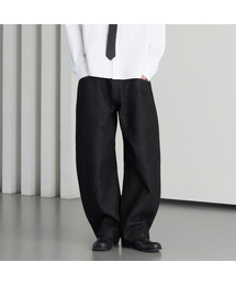 26 FW ノンフェード セミカーブド デニムパンツ (2カラー)