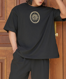 オーバーサイズTシャツシグネチャー.1 [ブラック/ゴールド]