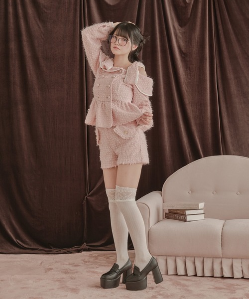 パンツ（ピンク/桃色系・ツイード）ファッション通販 - ZOZOTOWN