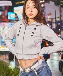SEQUENZ（シークエンズ）の「※WEB限定   ナポレオンジップパーカー   sqnz napoleon fit zip p k（パーカー）」