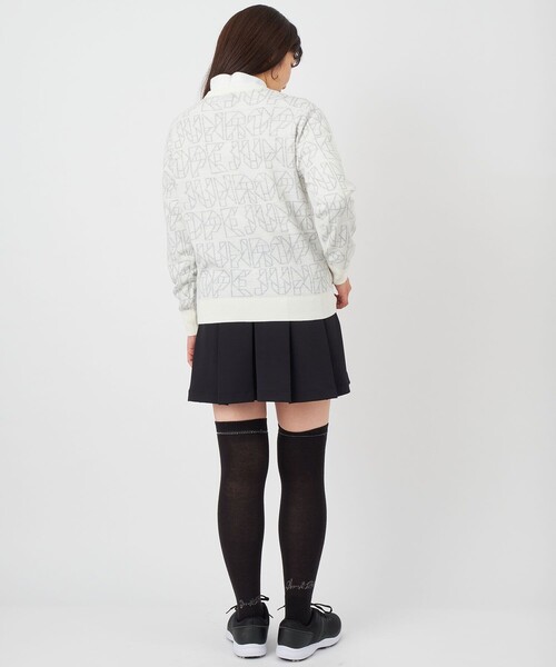 JUN&ROPE'(ジュンアンドロペ)の「タイポグラフィ ジャカードセーター(ニット/セーター・レディース・ホワイト/ピンク/ブラック・L/S/M)」の14枚目の写真