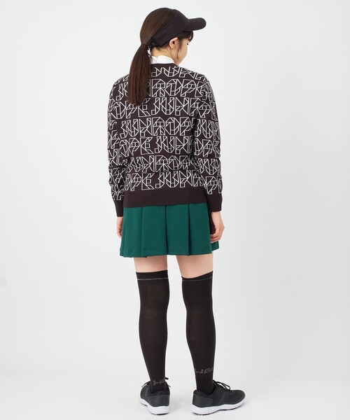 JUN&ROPE'(ジュンアンドロペ)の「タイポグラフィ ジャカードセーター(ニット/セーター・レディース・ホワイト/ピンク/ブラック・L/S/M)」の17枚目の写真