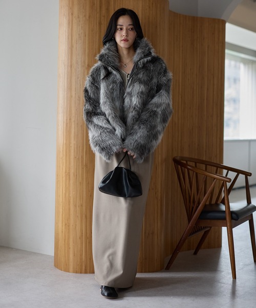 model：161cm
着用サイズ：FREE