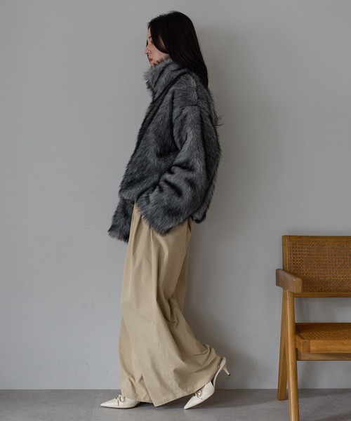 model：161cm
着用サイズ：FREE
