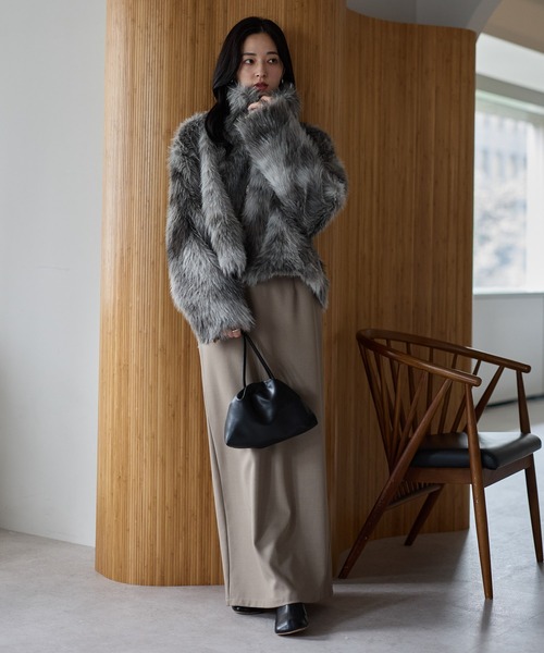 model：161cm
着用サイズ：FREE