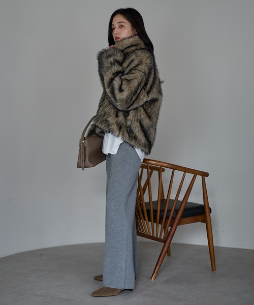model：161cm
着用サイズ：FREE